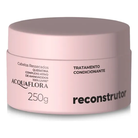 Máscara Reconstrutora Queratina 250g Acquaflora Foto 1
