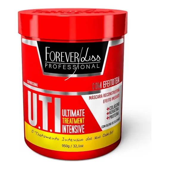 Mascara Reconstrutora Uti Forever Liss 950g Foto 1