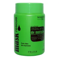 Máscara Rescue Mamona Oil Nutrição 1kg Profissional - Prizer Foto  mini 1