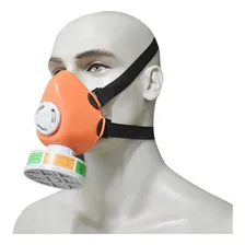 Máscara Respirador 1/4 Facial C/filtro Comb. Vapores E Gases Foto mini 2