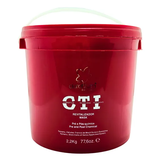 Mascará Revitalizadora Cti Salva Fios 2,2kg Clorofitum Foto 1