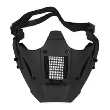 Máscara RÃgida Airsoft Jay Fast Telada Proteção Segurança Cor Preto Foto mini 2