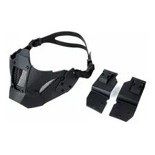 Máscara RÃgida Airsoft Jay Fast Telada Proteção Segurança Cor Preto Foto mini 1