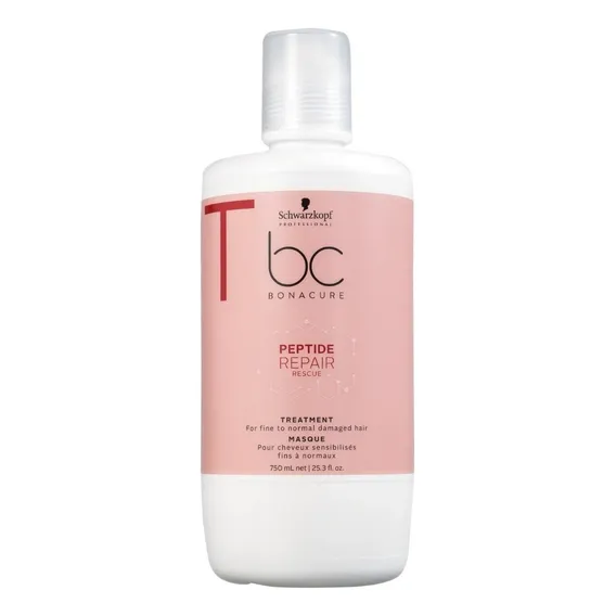 Máscara Schwarzkopf Bc Peptide Repair Rescue 750ml Foto 1