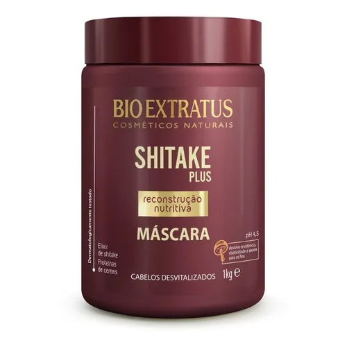 Máscara Shitake Bio Extratus - 1kg Foto 1