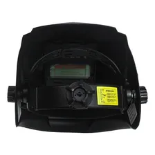 Máscara Solda Automática Auto Escurecimento - Profissional Cor Preta Liso Foto mini 3
