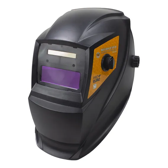 Máscara Solda Automática Auto Escurecimento - Profissional Cor Preta Liso Foto 1