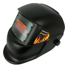 Máscara Solda Escurecimento Automático E Esquadro Magnético Cor Preto Liso Foto mini 1
