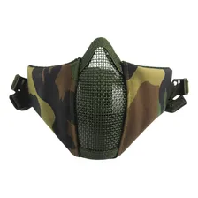 Mascara Telada Confort Meia Face Cor Woldland - Airsoft Foto mini 2