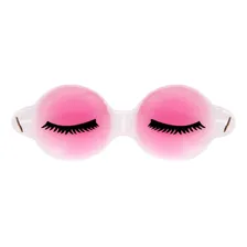 Máscara Térmica Gel Relaxante Anti Olheiras Para Olhos Tipo de pele Rosa Foto mini 4