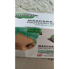 Máscara Tnt Tripla Descartável C/elástico - Cx 50 - Protdesc Cor Branco Foto mini  2
