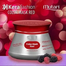 Máscara Tonalizante Red Kerafashion Color Mask Mutari 300g Tom Vermelho Foto mini 4