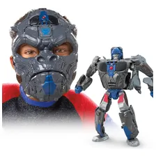 Máscara Transformers 2 Em 1 Optimus Primal F4650 Hasbro Foto mini 4