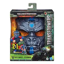 Máscara Transformers 2 Em 1 Optimus Primal F4650 Hasbro Foto mini 1