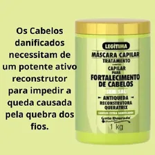 Mascara Tratamento Antiqueda Reconstrutora Gota Dourada 1kg Foto mini 2