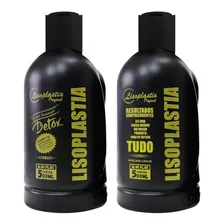 Máscara Tratamento Capilar Lisoplastia lisoplastia original capilar cabelos lisos perfeitos de 1L 1kg Foto mini 1
