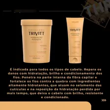 Mascara Trivitt Hidratação Intensiva Pós Química 200ml Foto mini  3