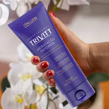 Máscara Trivitt Itallian Color Hairtech Hidratação Matizante De 200ml 200g Foto mini 3