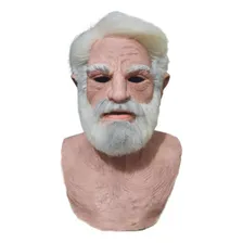 Máscara Velho Senhor Idoso Mascará Ultra Realista Foto mini 1