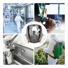 Máscaras De Gás Para Respiradores Viseira Capacete Foto mini  2