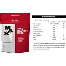 Mass Titanium 17500 Suplemento Max Titanium Morango 3kg Sabor Morango Foto mini  2
