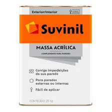 Massa AcrÃlica Suvinil 25kg Foto mini 1
