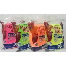 Massa Branca Ou Colorida Para Biscuit Polycol 6kg Foto mini 1
