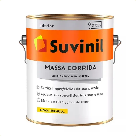 Massa Corrida Pva 5.5kg - Suvinil Foto 1