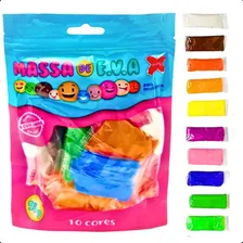 Massa De Eva Artesanato Massinha Para Modelar 10 Cores 50g! Cor Colorida Foto mini 1