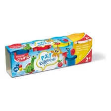 Massa De Modelar Standard Massinha 4 Potes Creative Maped Cor Azul Foto mini  3