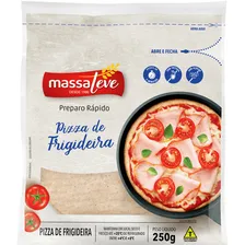 Massa De Pizza Leve Frigideira 250g Foto  mini 1