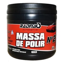 Massa De Polimento Automotivo Polir Brilho Intenso N2 500g Foto mini 1