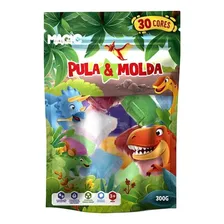 Massa Eva Artesanato Massinha De Modelar 30 Cores Slime 300g Cor Dinossauro Foto mini 1