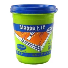 Massa F12 Calafetar Correção Madeira Viapol 400g Div Cores Foto mini 1