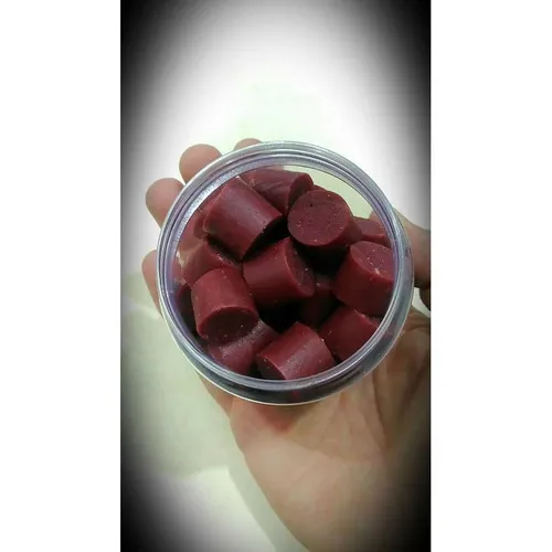 Massa Para Pesca Aprazível Cortada Pote 160g Sabor Minhoca Cor Vermelho Foto 1
