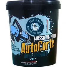 Massa Para Polir Autocorte 1kg Autoamerica Renova Pintura Cor Branco Foto  mini 1