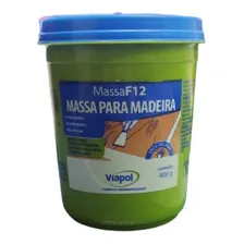 Massa Para Reparar Madeira Cor Imbuia Viapol 400g Massa F12 Foto mini 4
