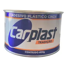 Massa Plástica Cinza Com Catalisador Carplast 400g Foto mini 3