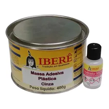 Massa Plástica Ibere Com Catalisador 400g Foto  mini 1