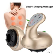 Massageador Corporal Infravermelho Ventosa 6nÃveis Intensid Foto mini 2