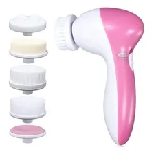 Massageador de beleza 5 em 1 Escova de limpeza facial elétrica 5 em 1 Foto  mini 1