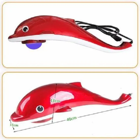 Massageador Elétrico Corporal Golfinho Infravermelho 110v Foto 1