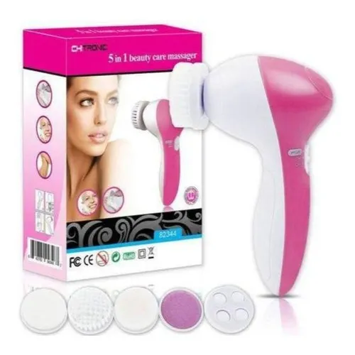 Massageador Facial Corporal E Limpeza De Pele 5 Em 1 Foto 1
