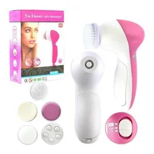 Massageador Facial Corporal E Limpeza De Pele 5 Em 1 Foto mini  3