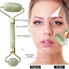 Massageador Facial Pedra Jade Anti Rugas Foto  mini 1