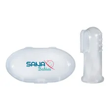 Massageador Gengiva Dedeira C Estojo Silicone Alivio Foto mini  2