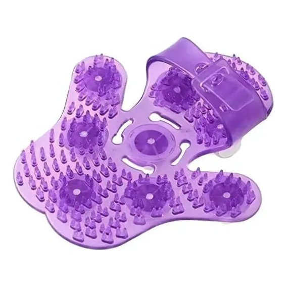 Massageador Luva Corporal Massagem Estética Manual 9 Esferas Foto 1