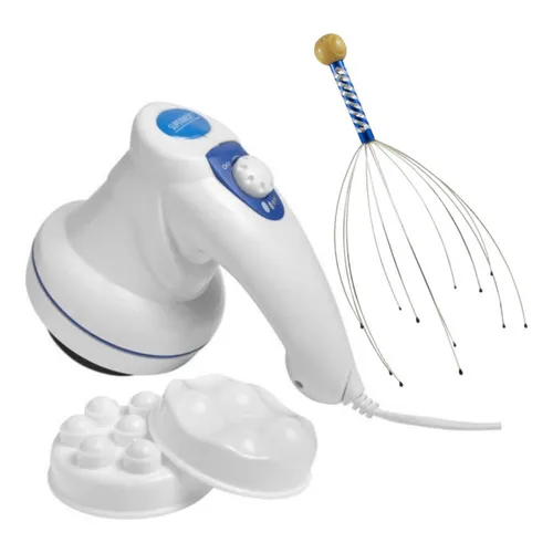 Massageador Orbital Body + Massageador Cabeça Supermedy Foto 1