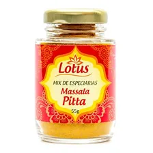 Massala Dosha Pitta 55g Lotus - Tempero Ayurveda Foto  mini 1