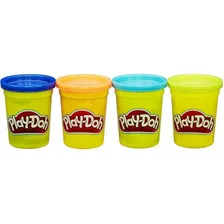 Massinha C/4 Potes Play-doh - Hasbro B5517 Foto  mini 1